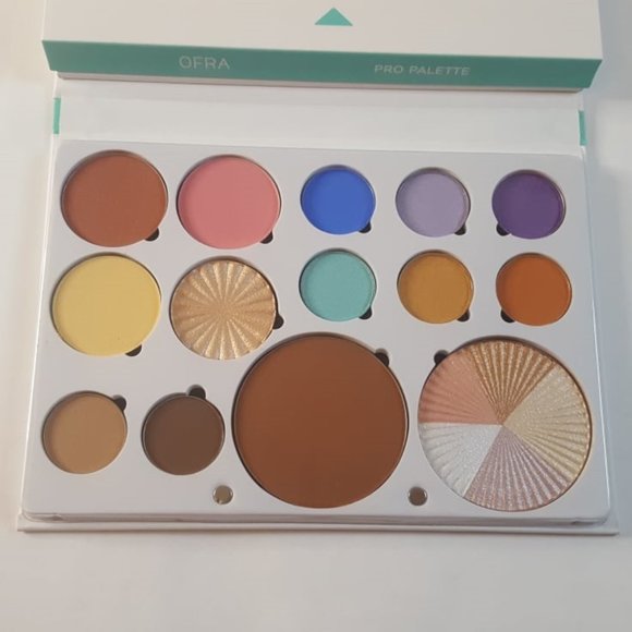 OFRA Free Spirit Pro Full Face Eyeshadow Highlighter Bronzer Blush Palette $99 - Picture 4 of 4